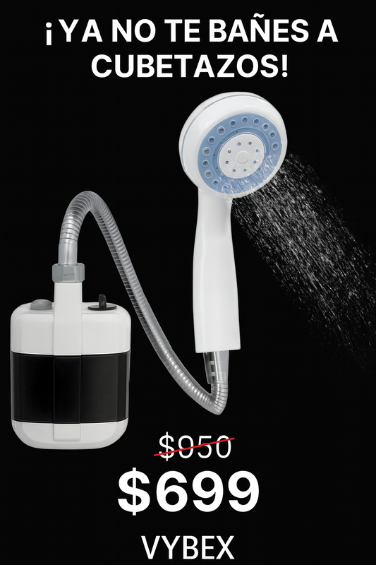 Ducha Portatil Regadera Con Bomba